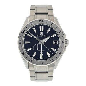 Grand Seiko Evolution Titanium Black Dial 41mm Automatic Men's Watch SBGE283G
